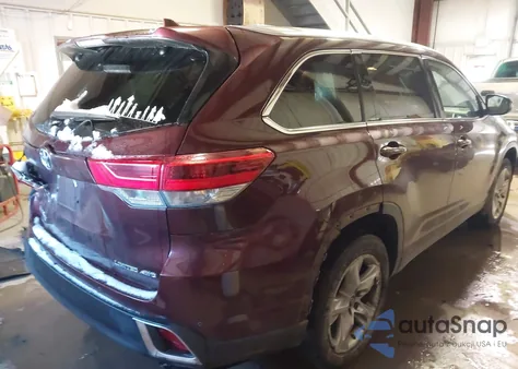 2017 Toyota Highlander Limited z USA, uszkodzony, nr VIN 5TDDZRFHXHS385181